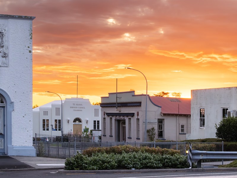 Colours of Te Aroha, New&nbsp;Zealand